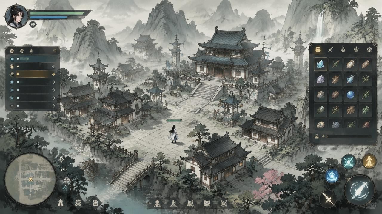 鬼谷八荒 操作界面 场景图 4