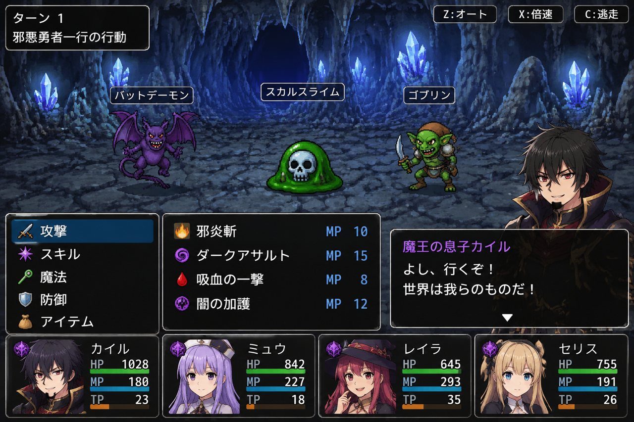 邪恶勇者一行 故事片段 画面 4